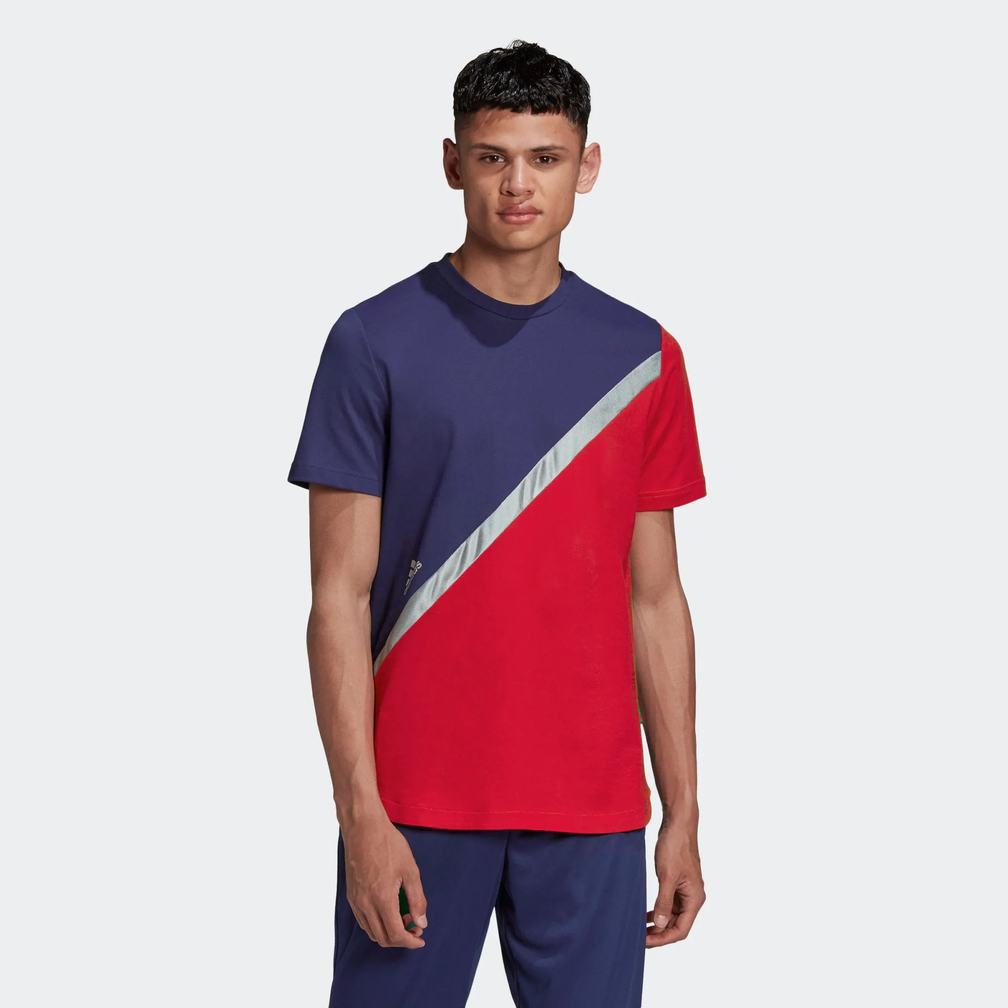 Adidas Men's Tango Block Training Shirt - Red