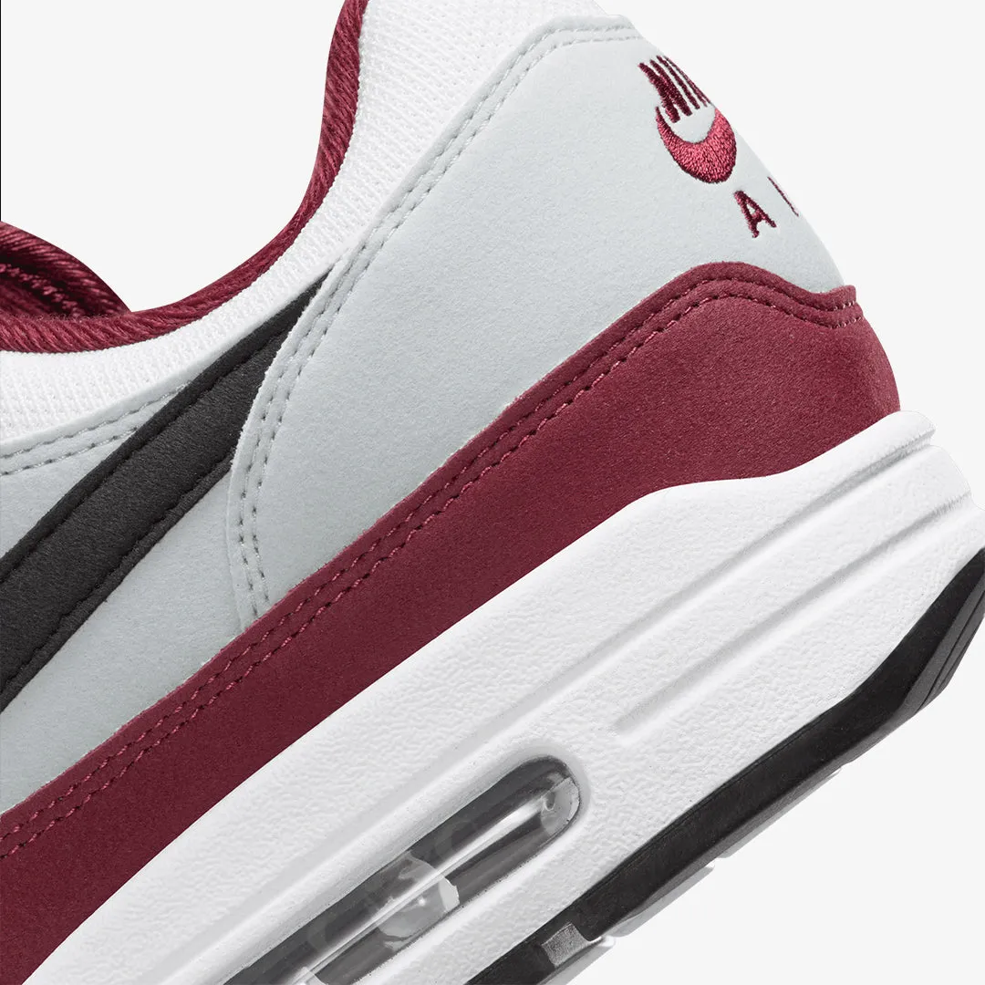 AIR MAX 1 'WHITE/BLACK-DARK TEAM RED-PURE PLATINUM'