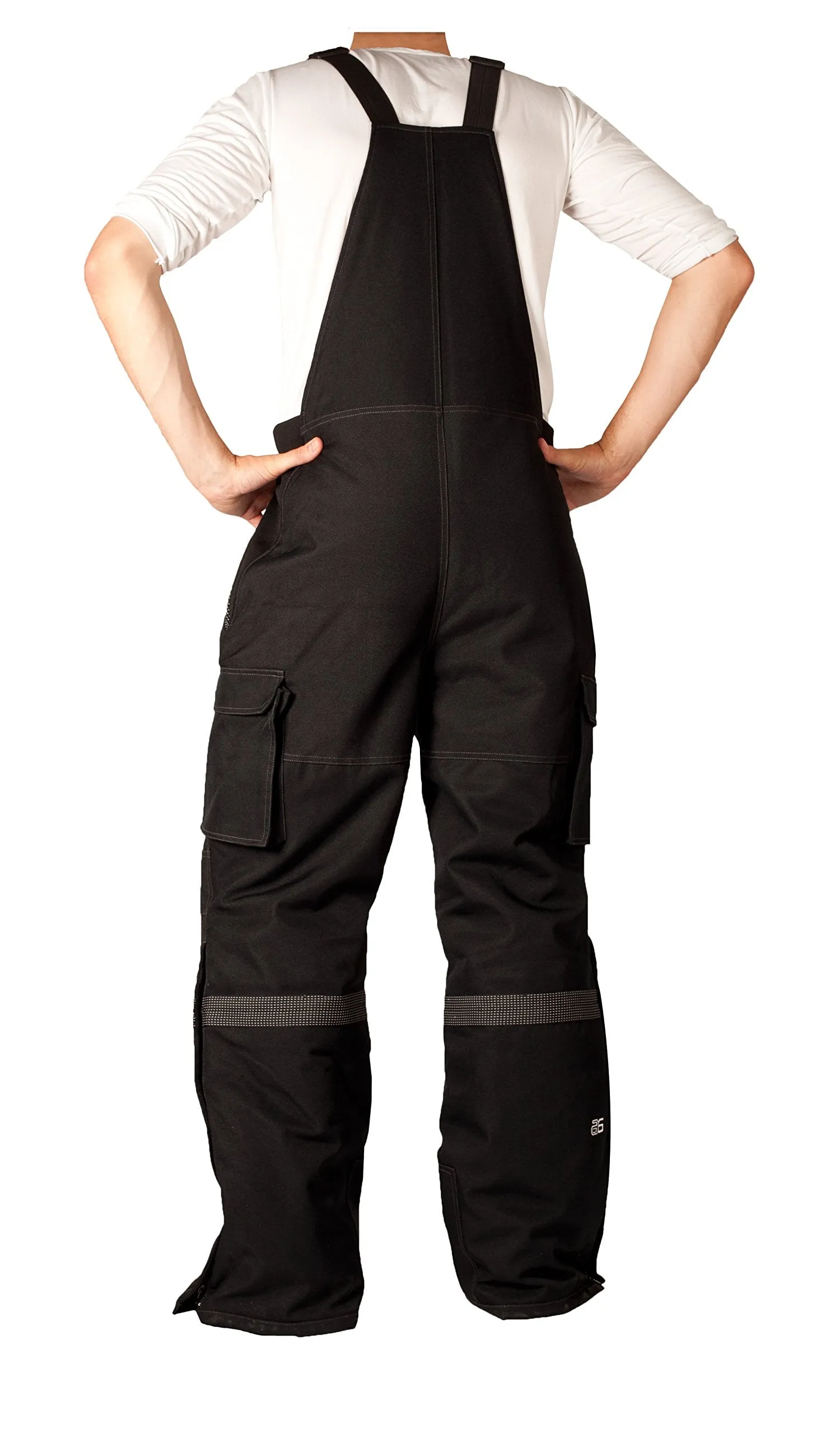 Arctix Men's Tundra Ballistic Bib Overalls With Added Visibility