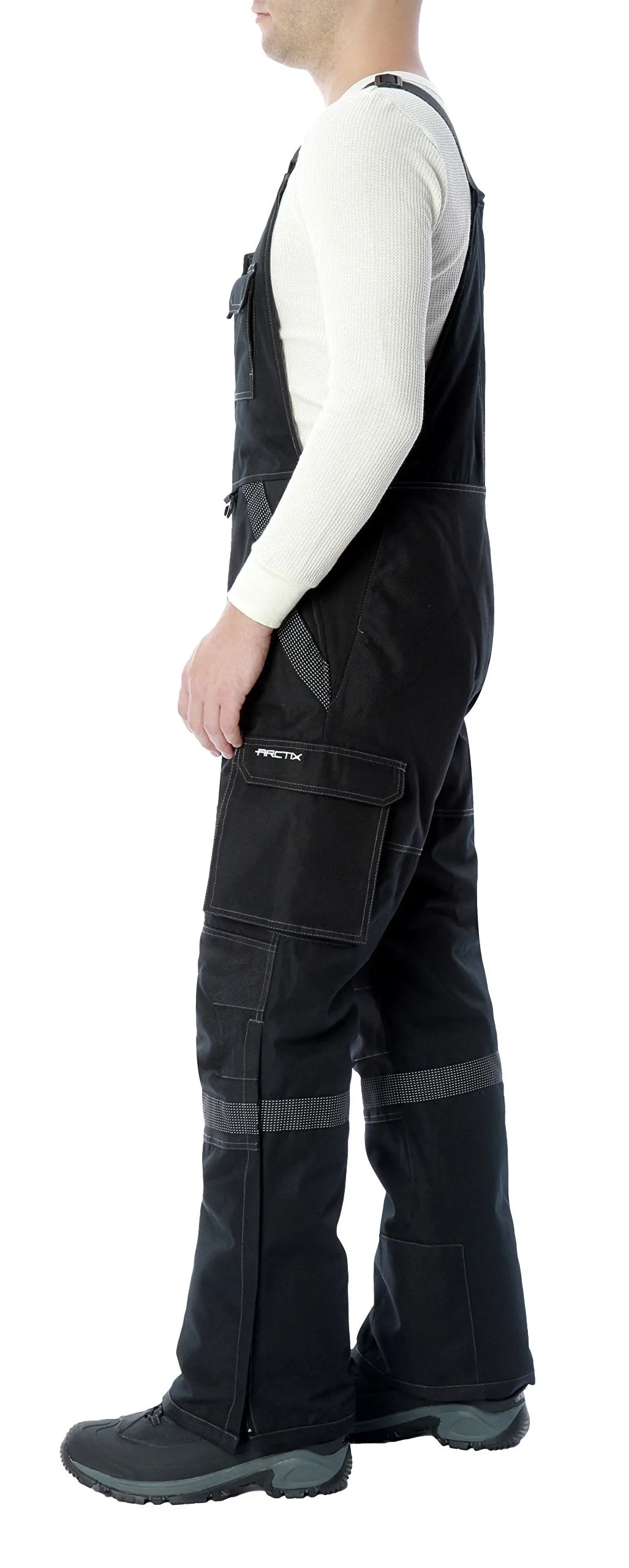 Arctix Men's Tundra Ballistic Bib Overalls With Added Visibility