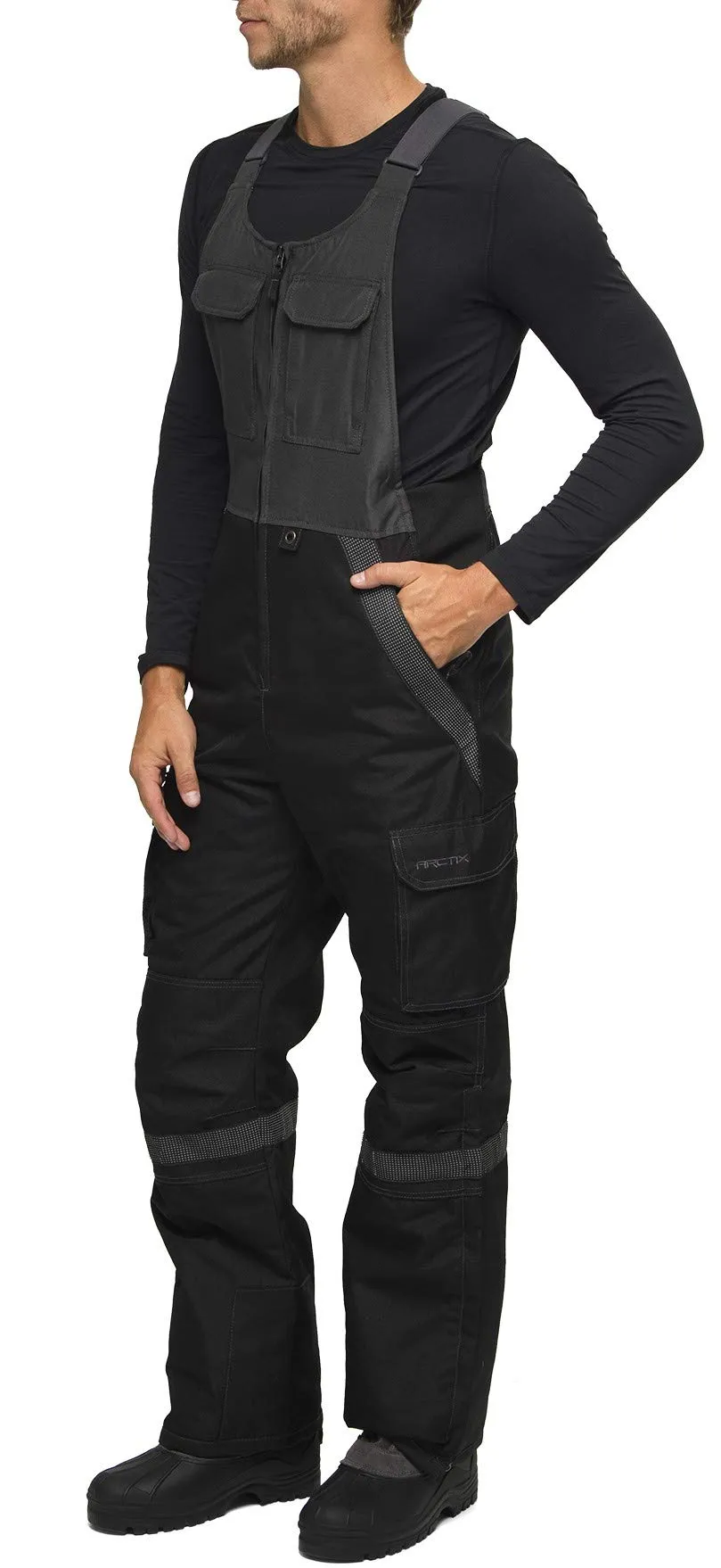 Arctix Men's Tundra Ballistic Bib Overalls With Added Visibility