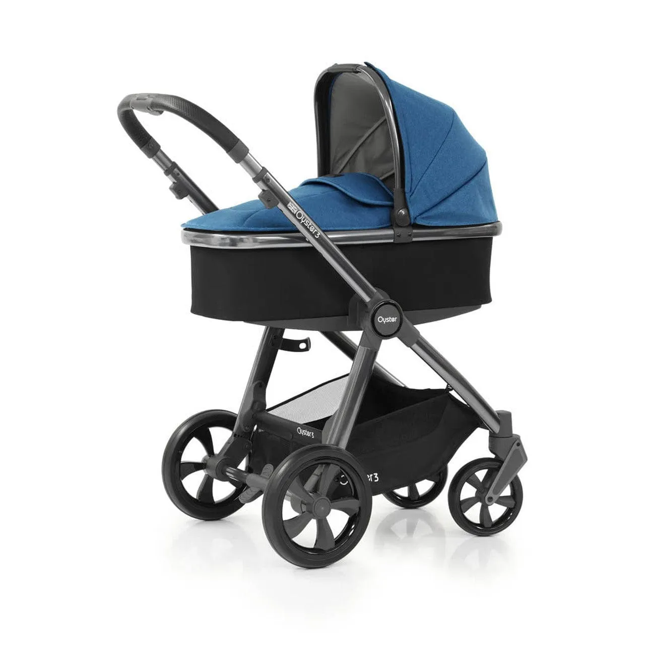 BabyStyle Oyster 3 with Carrycot and Bag - Kingfisher