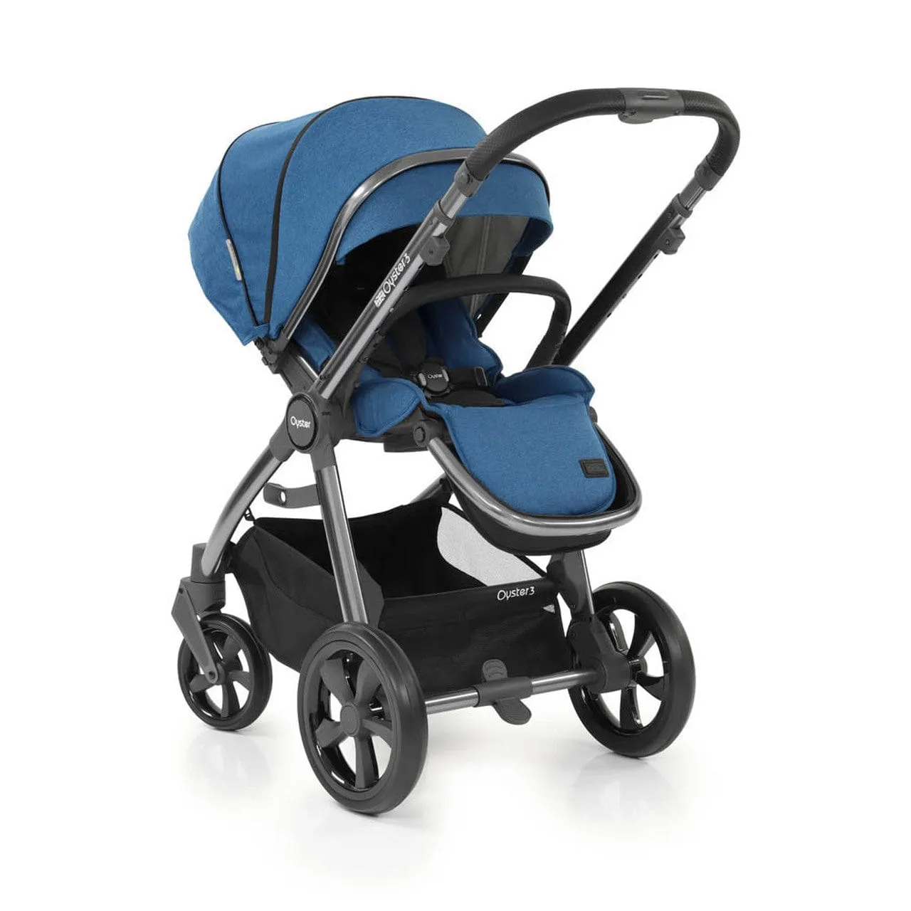 BabyStyle Oyster 3 with Carrycot and Bag - Kingfisher