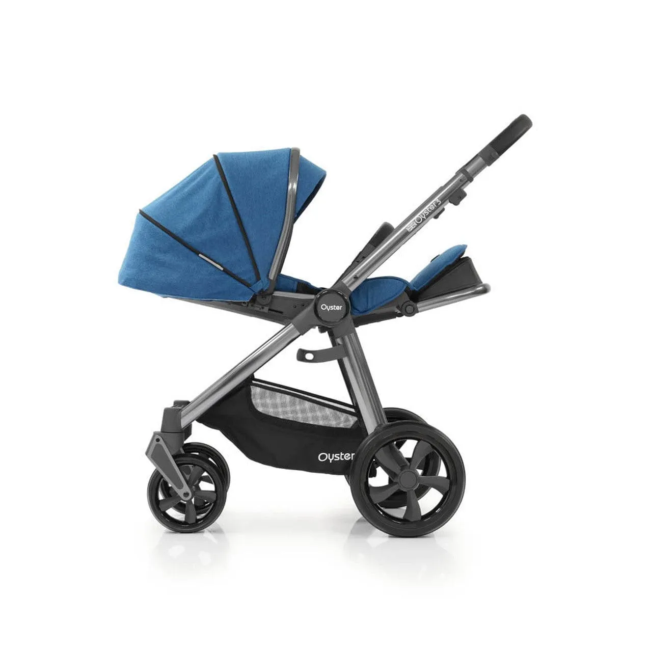 BabyStyle Oyster 3 with Carrycot and Bag - Kingfisher