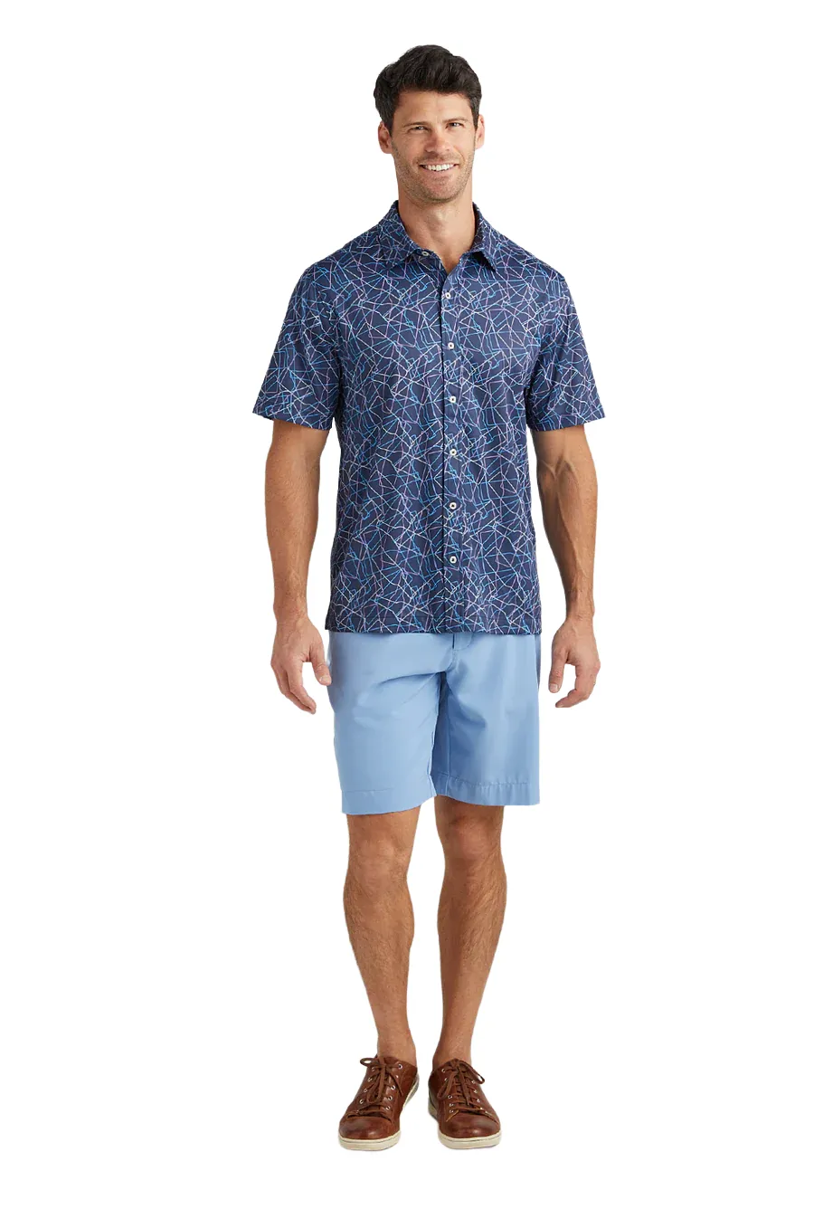 Bermuda Sands Mens Camp Shirt Abe