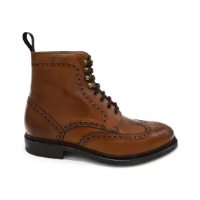 Berwick 1707 Brogue Boot (322) -Tan