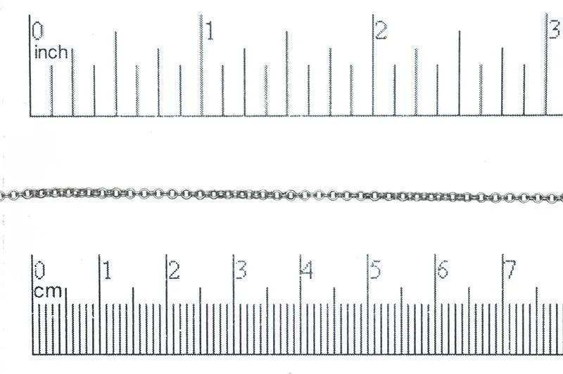 CH70, Double Rolo Chain - Per Foot