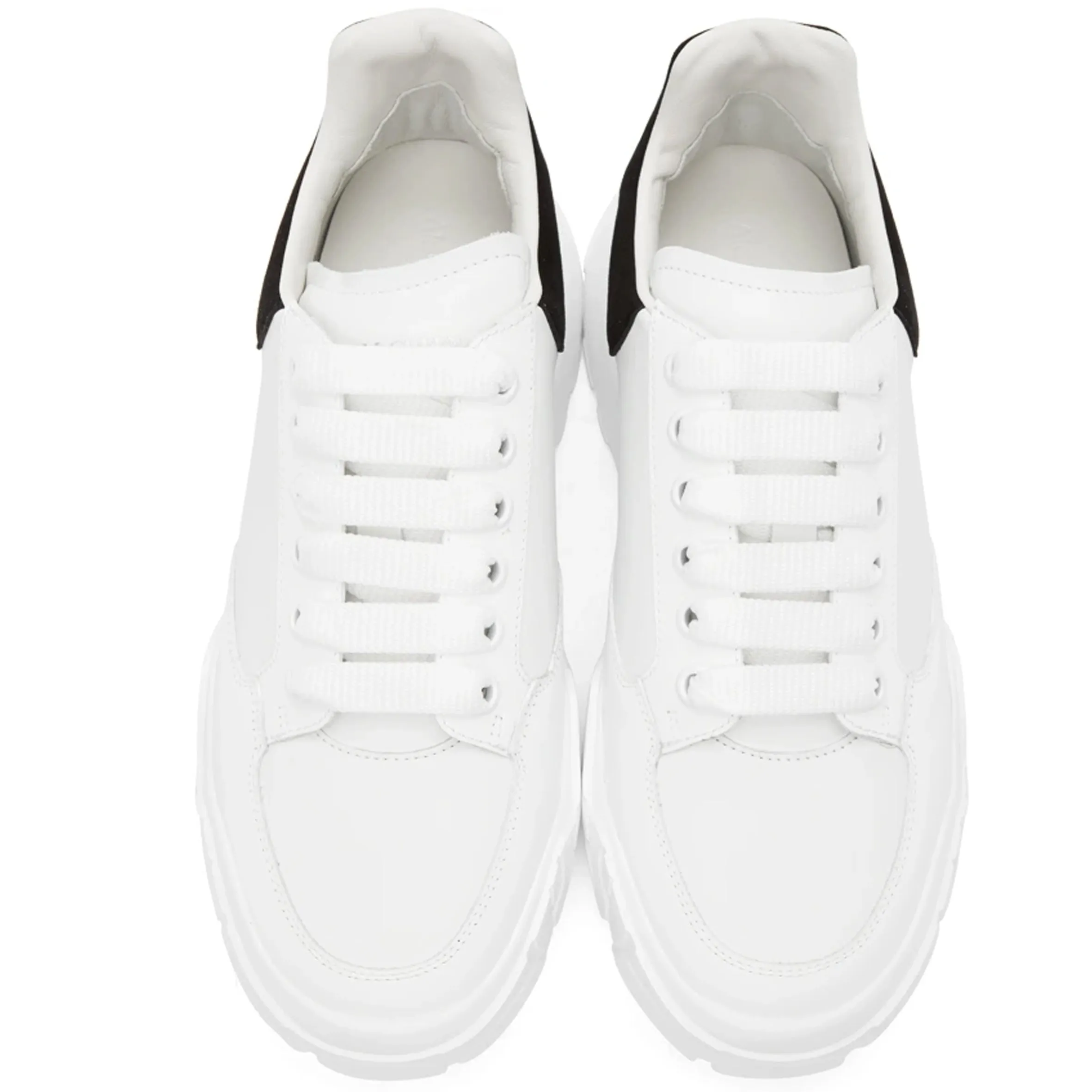 Court Trainer Sneaker (W) , White/ Black Tab