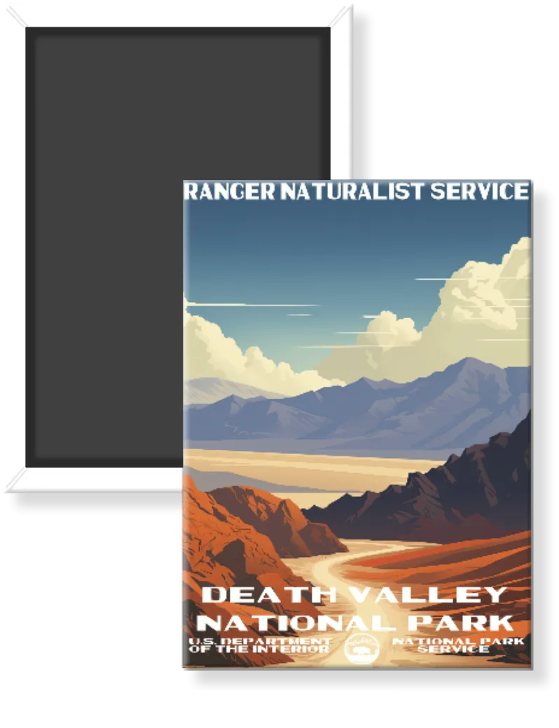 Death Valley National Park WPA Magnet