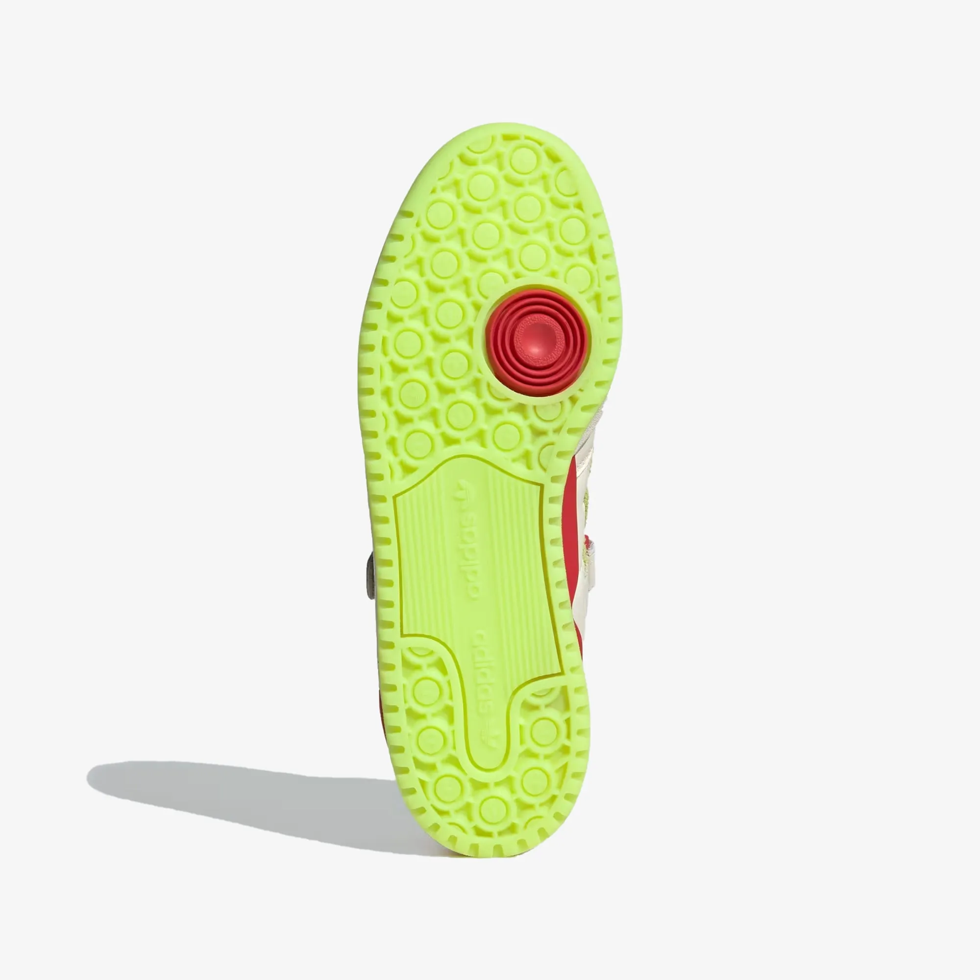 FORUM LOW X THE GRINCH 'CREAM WHITE/COLLEGIATE RED/SOLAR SLIME'