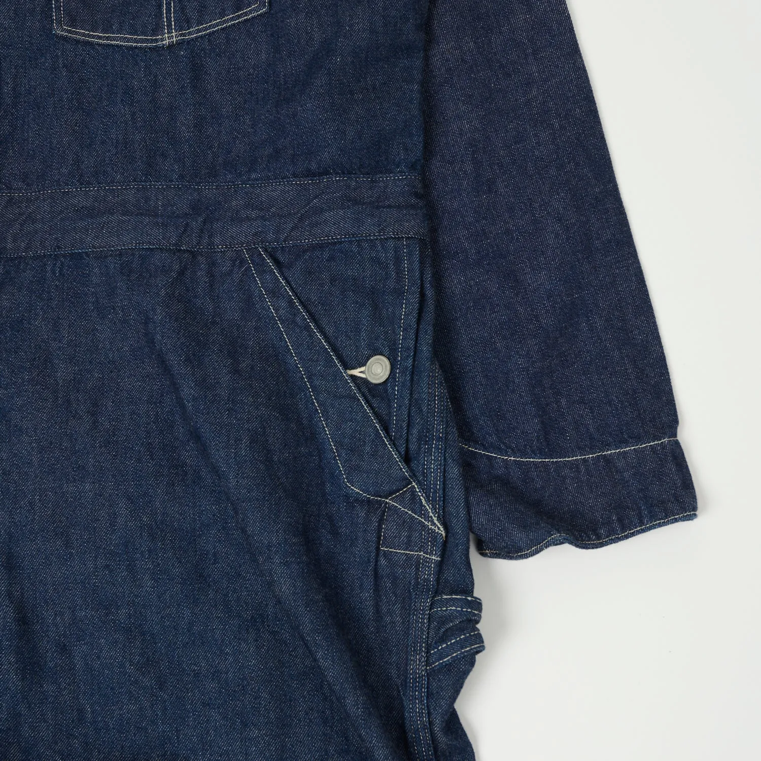 Freewheelers 10oz Denim 'Union Special' Overalls - One Wash