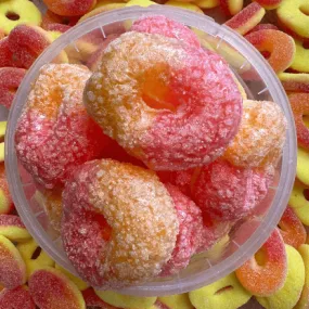 Freeze Dried Peach Rings