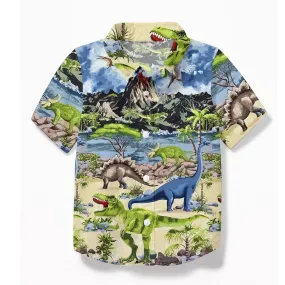 Gearhuman 3D Dinosaur Kid Hawaii Shirt