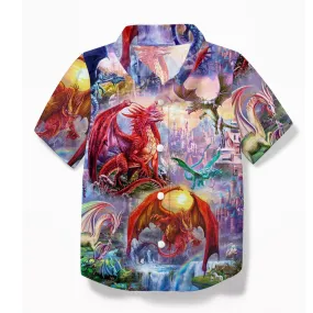 Gearhuman 3D Dragon Kid Hawaii Shirt