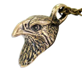 Hawk Head Necklace Pendant