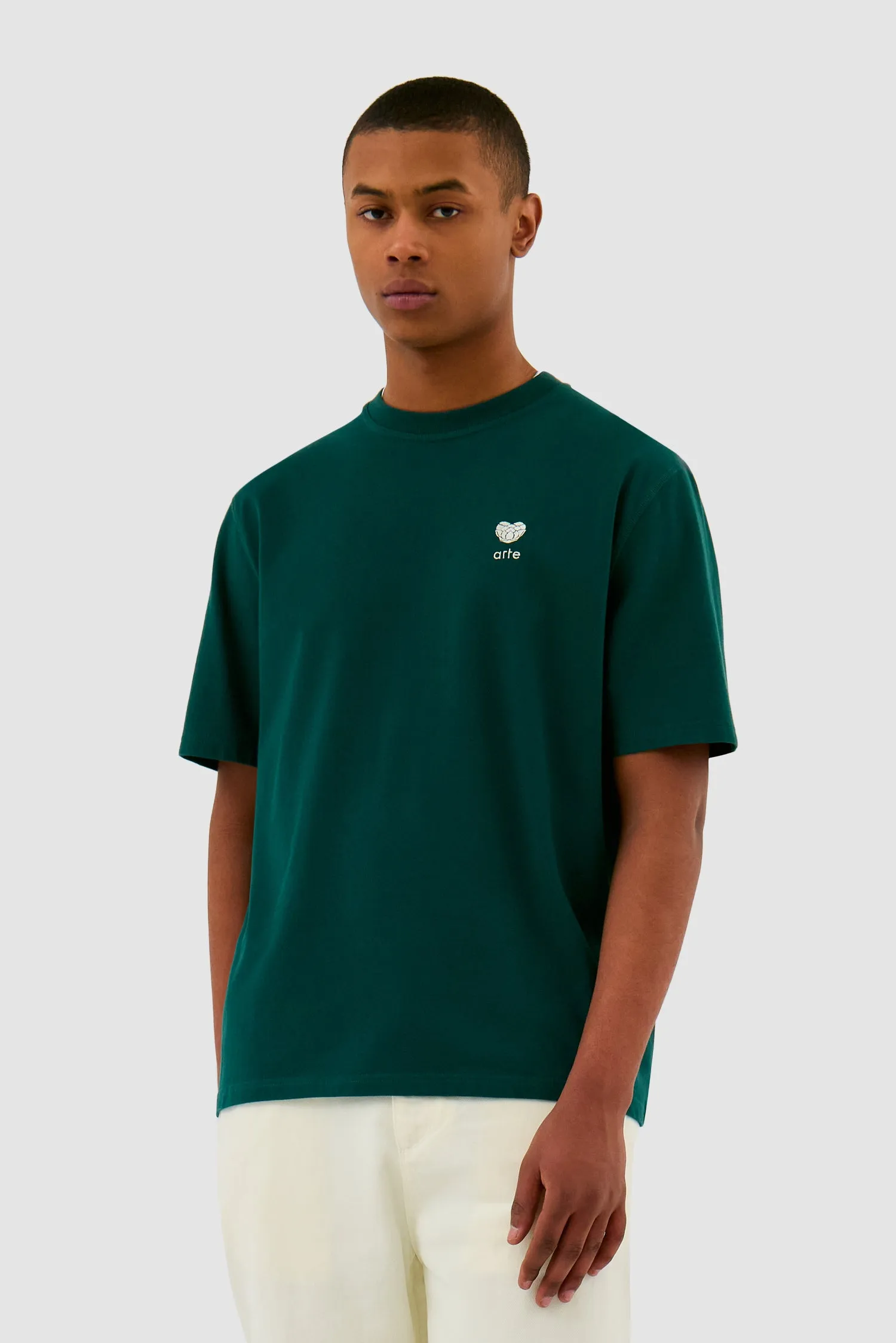 Heart Logo T-shirt - Green