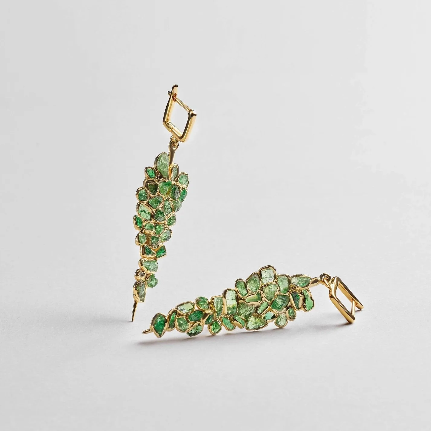 Ivalyn Chrome Diopside Earrings