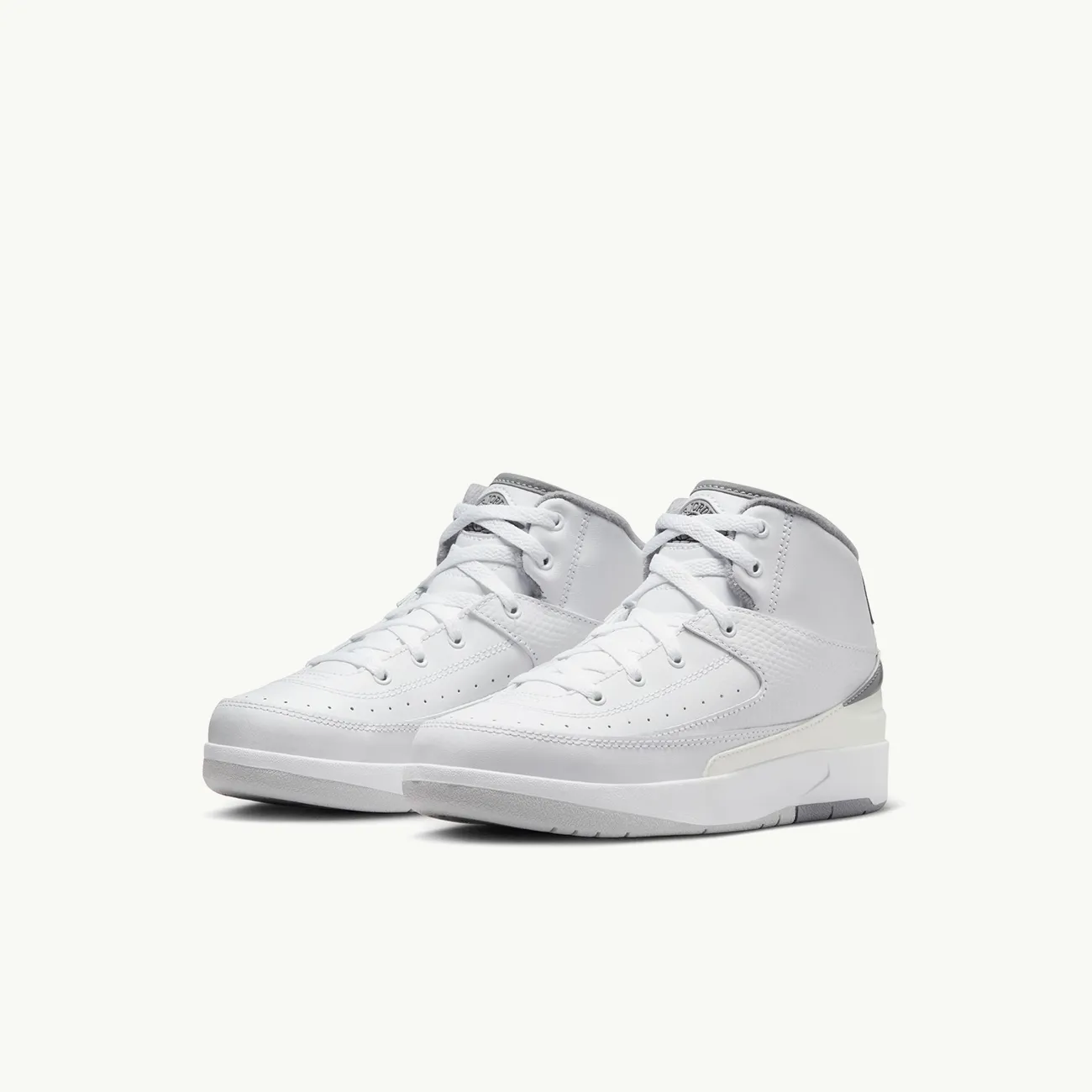 JORDAN 2 RETRO PS WHITE CEMENT GREY SAIL BLACK