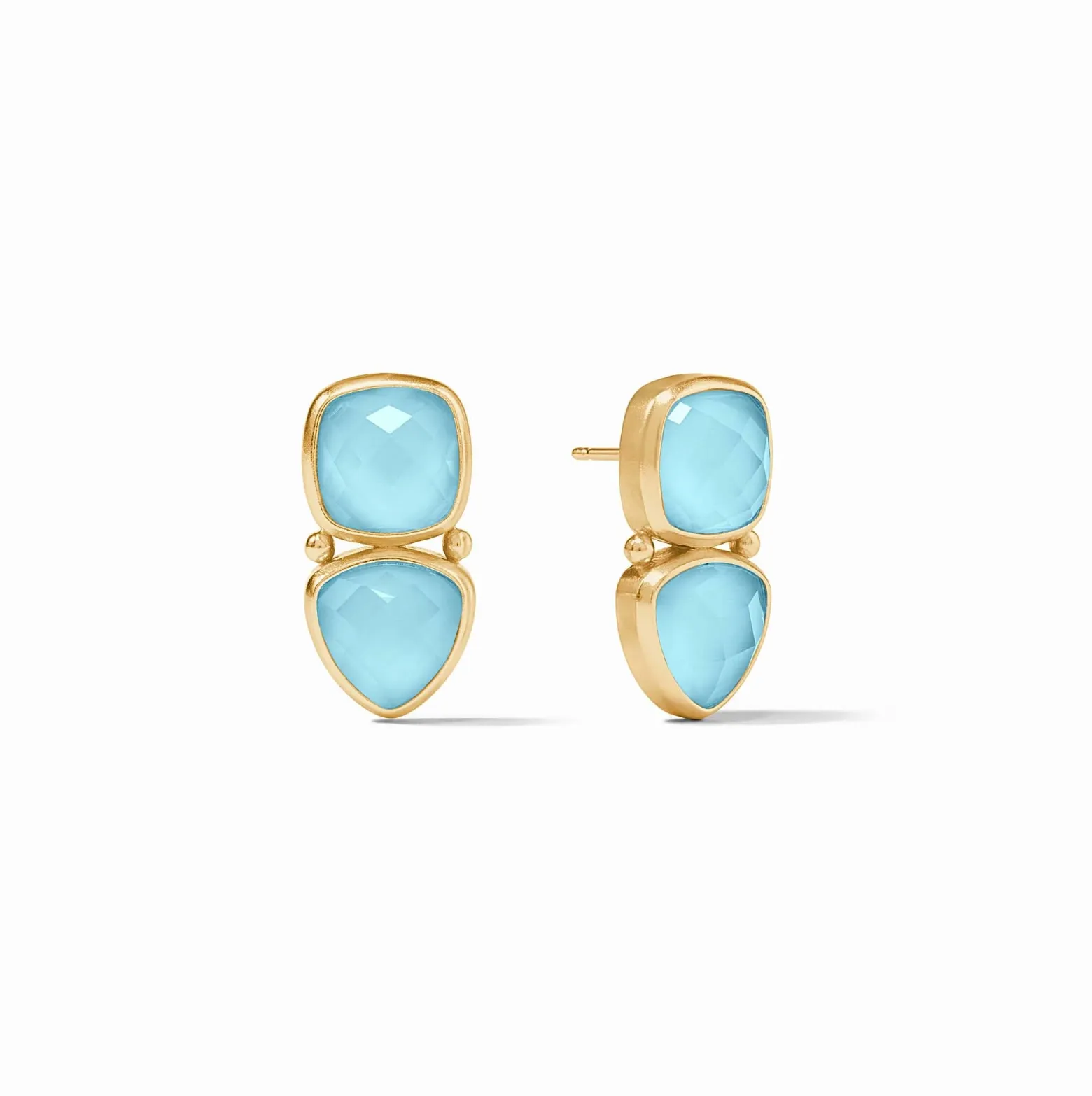 Julie Vos Aquitaine Midi Earring, Capri Blue