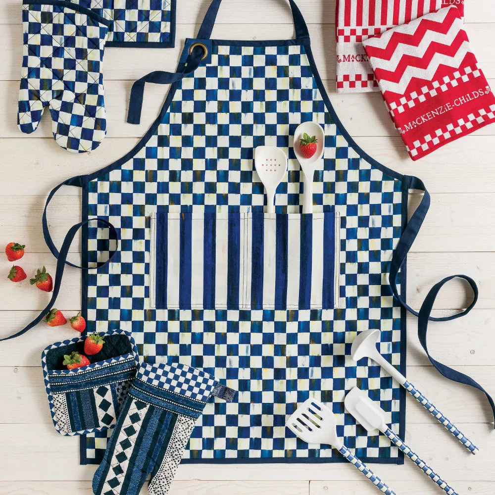 MacKenzie-Childs Royal Check Bistro Oven Mitt