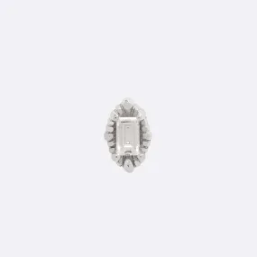 Melange Baguette - 14K WHITE - Diamond