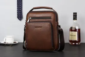 Men’s Travel Shoulder Bag - Brown (18062)