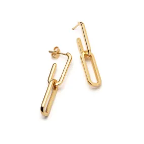 Mia Two Link Earrings