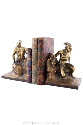 Miscellaneous, Bookends, Indian Scout, PM Craftsman, Vintage, 542