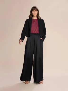 Mos Mosh Thea Glossi Pant,long-Black-157400