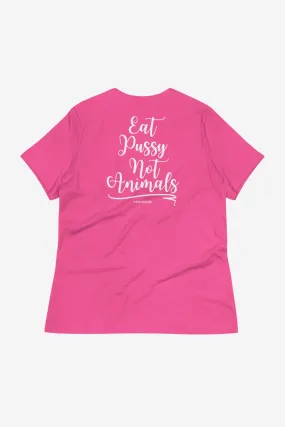 Not Animals Women's Relaxed T-Shirt (Back Print)