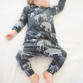 Organic Child & Baby Romper | Elephants