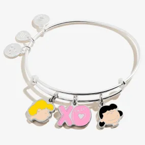 Peanuts 'XO Smak' Trio Charm Bangle