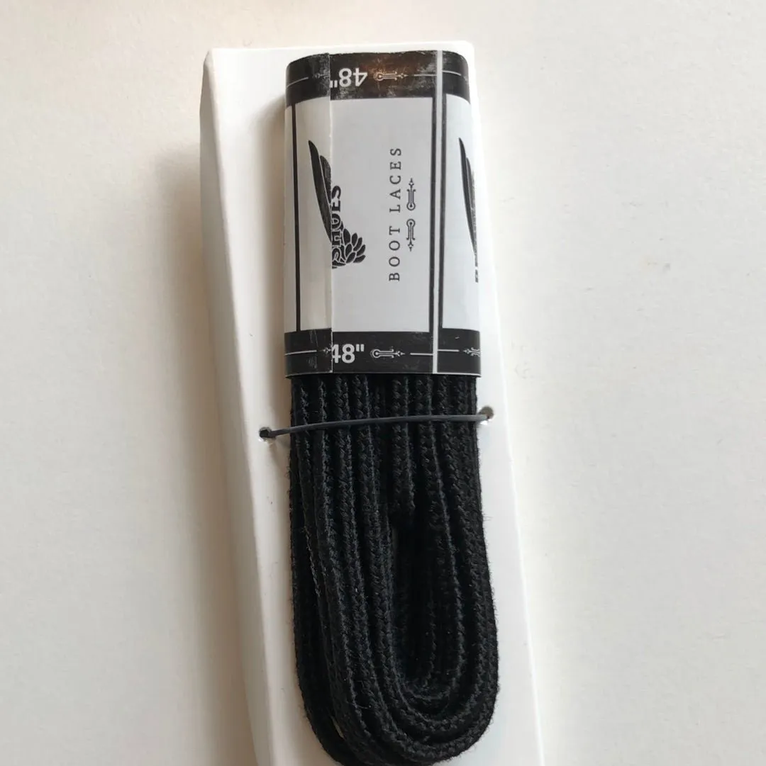 Red Wing Shoe lace Black 48