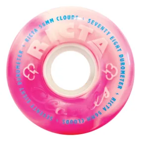 Ricta Wheels Clouds Pink Swirl 78A 56mm