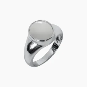 Roma Mother of Pearl Signet Ring