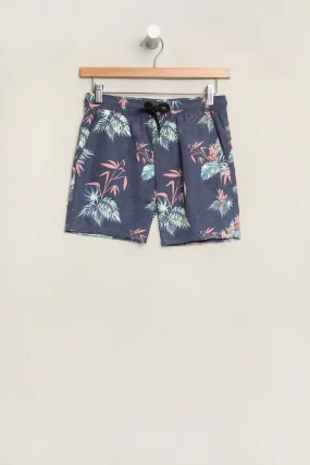 Short de Plage Imprimé Amnesia Junior