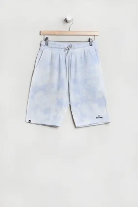 Short En Molleton Tie-Dye Arsenic Junior