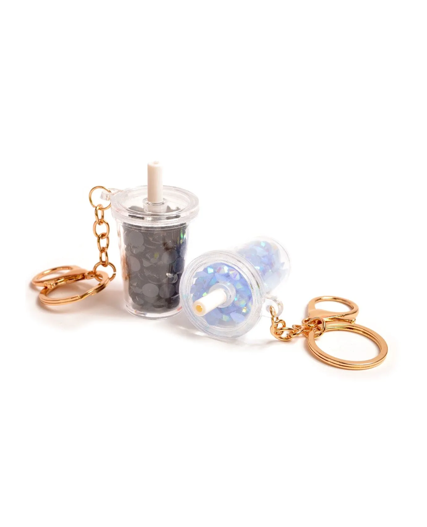 Sparkle Drink Cup Keychain