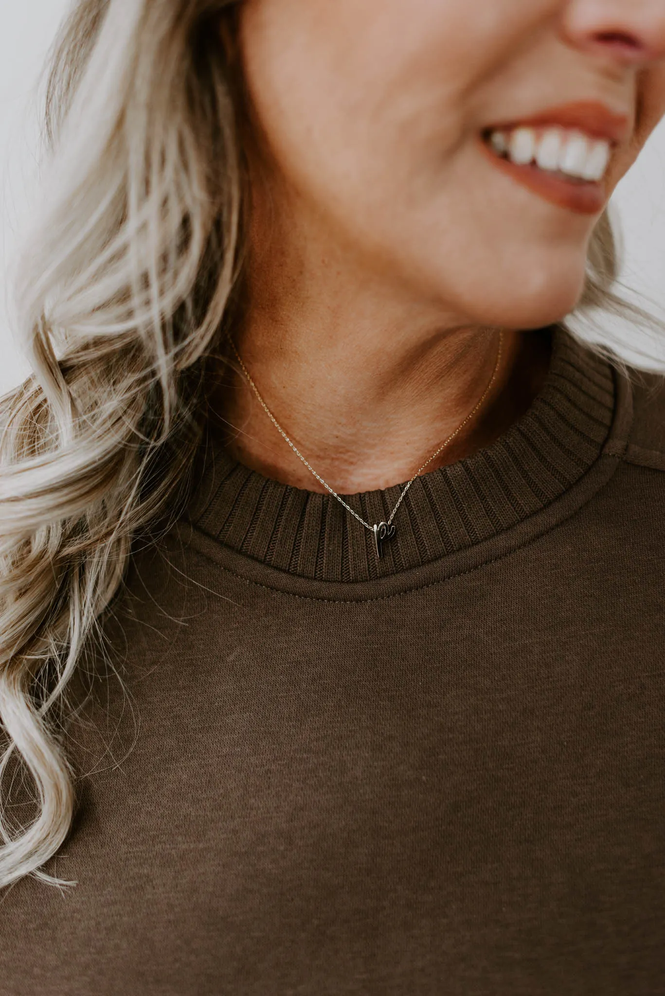 Taking It All In Curvy Ribbed Detail Sweatshirt