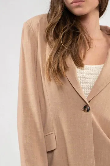 The Ellie Single Button Blazer