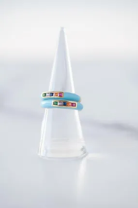 The Ferris Ring in Light Blue