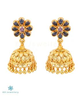 The Shipra Silver Kemp Jhumkas