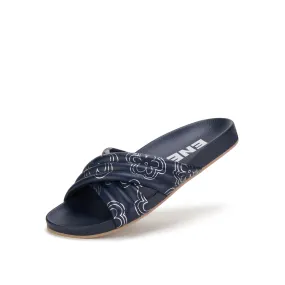 Tide Cross Padded Navy Daisies