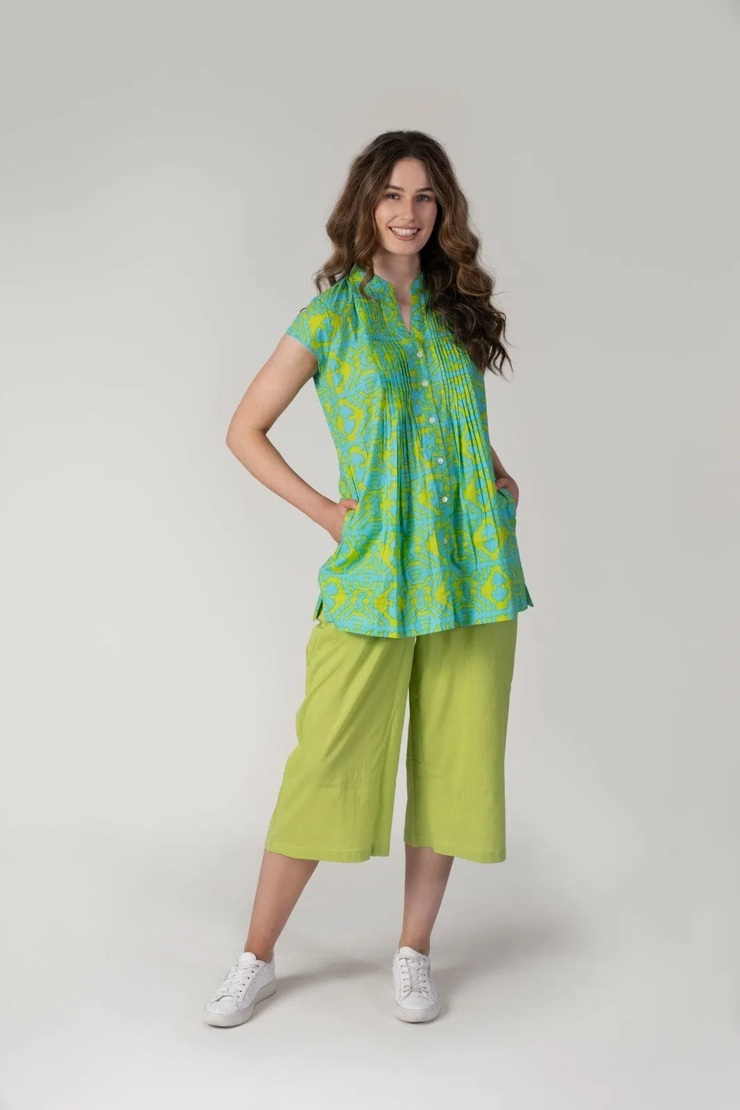 Tinsley Top - Lime