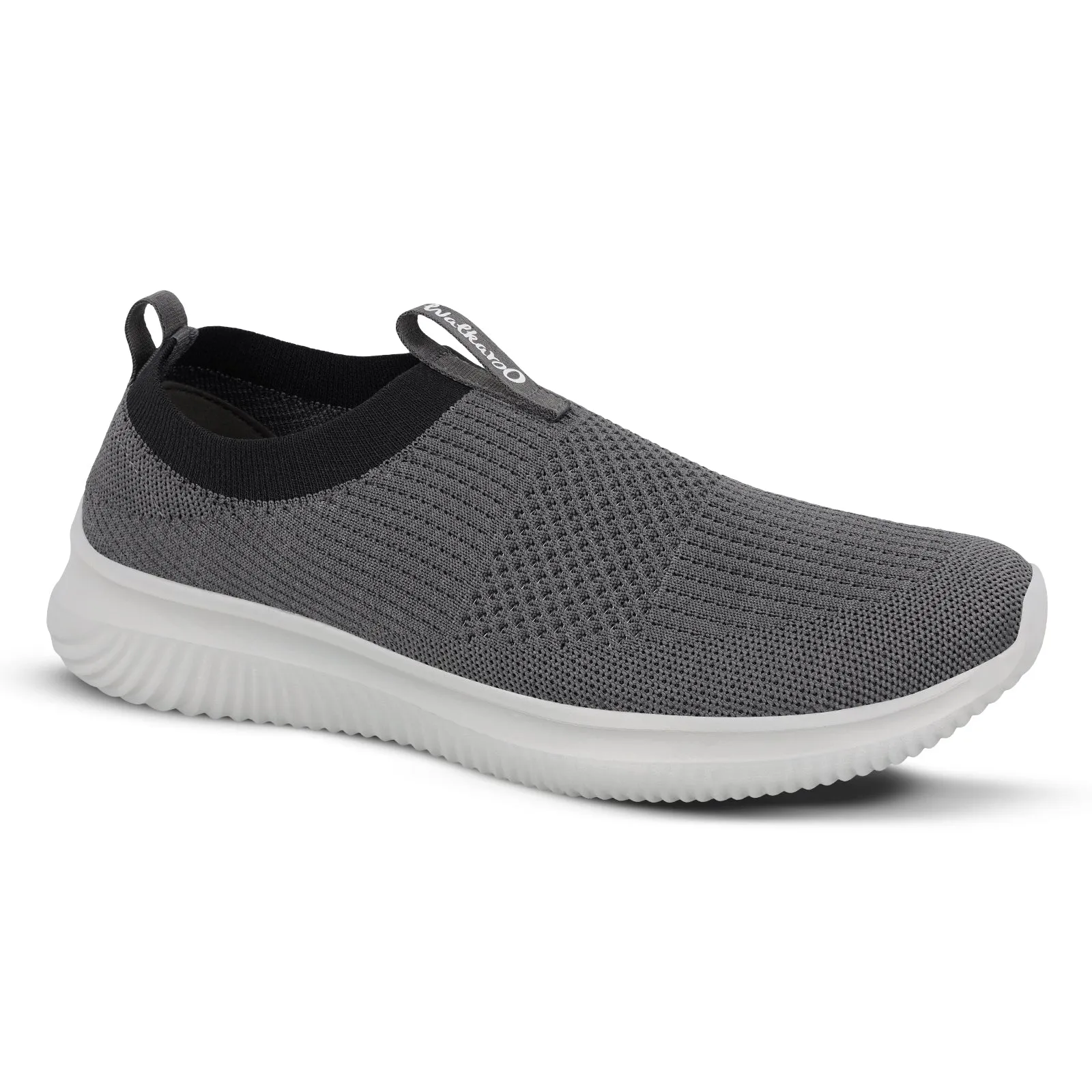 Walkaroo Belly Shoes for Men - WS9551 Grey